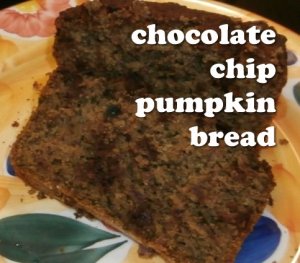 chocolate chip pumpkin bread