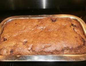 Chocolate chip fresh cherry bread