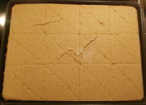 baked cornbread, cut into triangles for this recipe