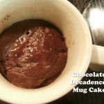 chocolate decadence mug cake