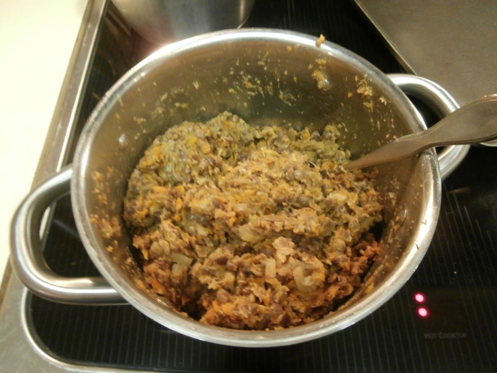 lentil mixture