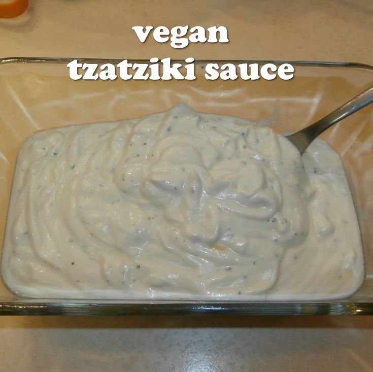 vegan tzatziki sauce