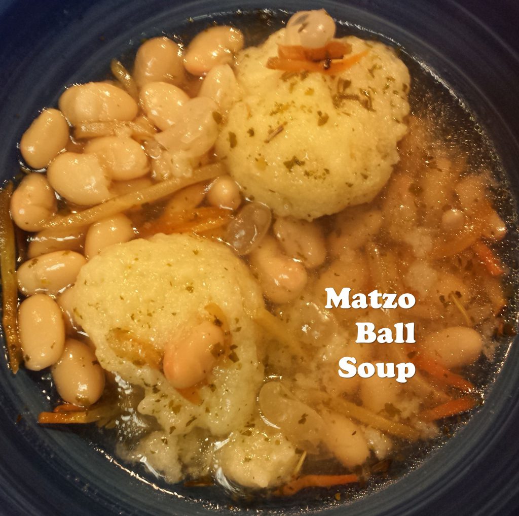 Matzo Ball Soup - gluten-free!