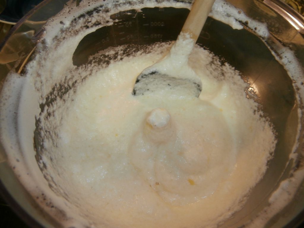 The egg mixture