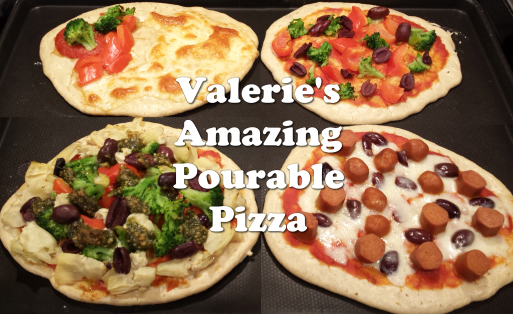 Amazing Pourable Pizza