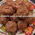 Cranberry Pecan Orange Mini-Muffins
